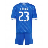 Stroje piłkarskie Real Madrid Ferland Mendy #23 Koszulka Trzeciej dla dzieci 2025-26 Krótki Rękaw (+ szorty)